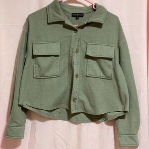 Almost Famous Olive Green Top